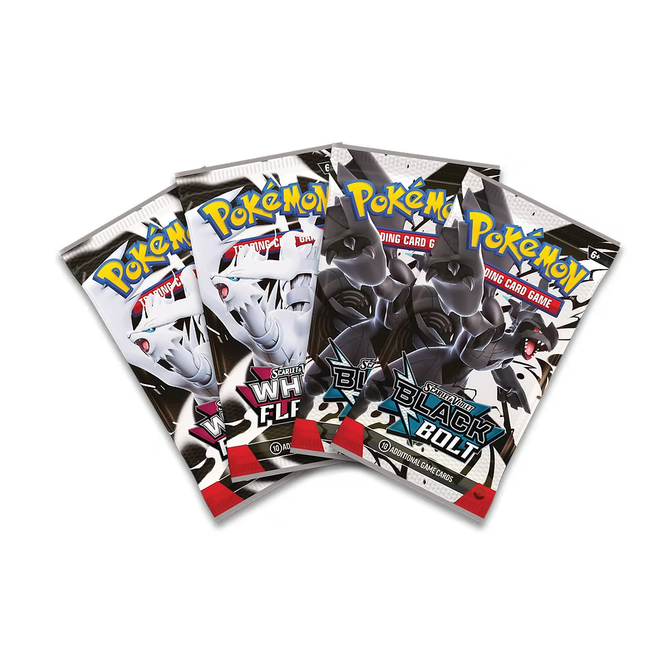 Pokemon TCG - Scarlet & Violet - Black Bolt & White Flare - Unova Victini Illustration Collection Box