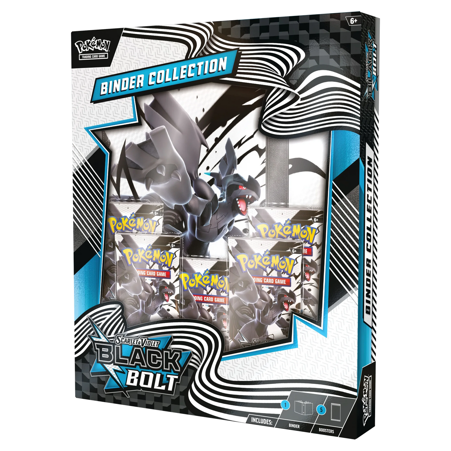 Pokemon TCG - Scarlet & Violet - Black Bolt - Binder Collection Box