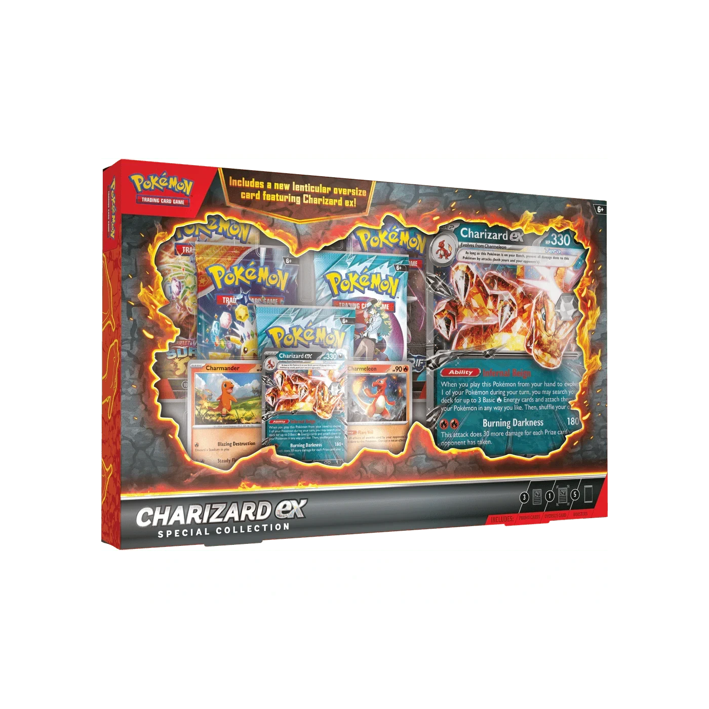 Pokemon TCG - Scarlet & Violet - Charizard EX Special Collection Box