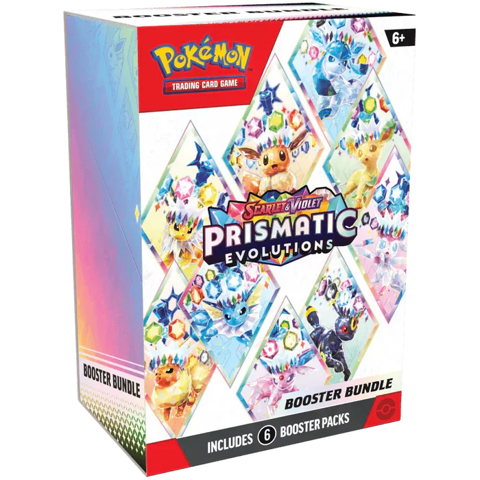 Pokemon TCG - Scarlet & Violet - Prismatic Evolutions - Booster Bundle