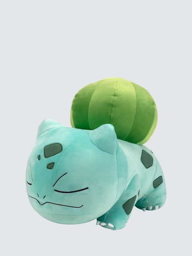 Pokemon Sleeping Bulbasaur 18" Plush Soft Toy