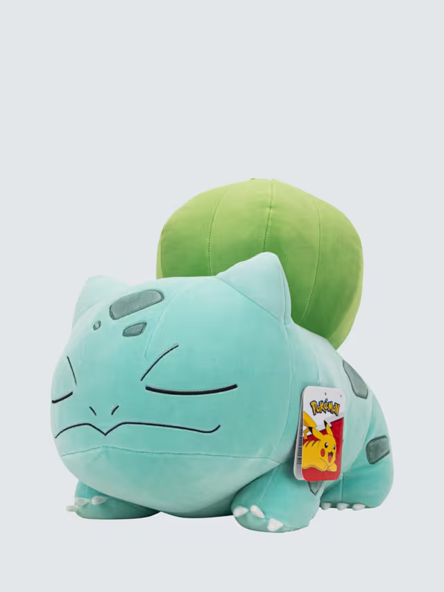 Pokemon Sleeping Bulbasaur 18" Plush Soft Toy