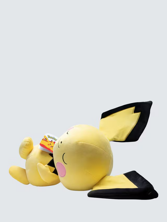 Pokemon Sleeping Pichu 18" Plush Soft Toy