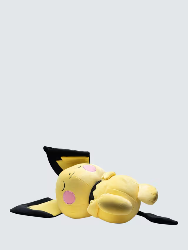 Pokemon Sleeping Pichu 18" Plush Soft Toy