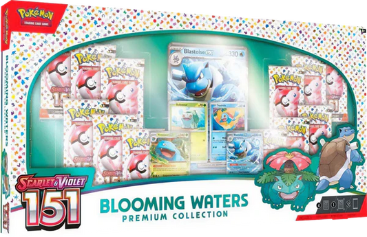 Pokemon TCG - Scarlet & Violet - 151 - Blooming Waters Collection Box