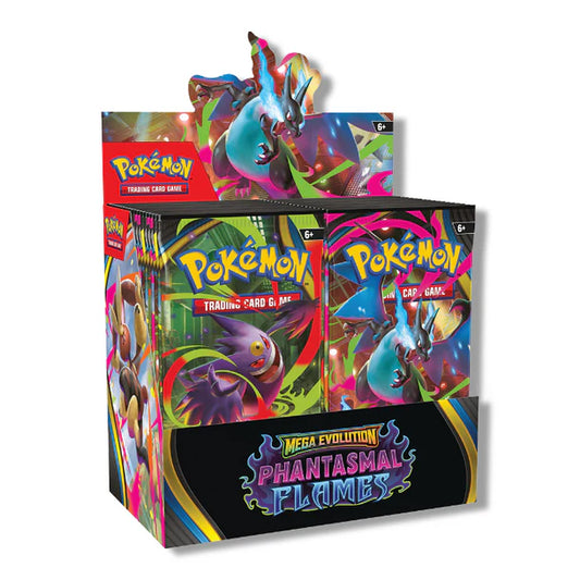 Pokemon TCG - Mega Evolution - Phantasmal Flame - Booster Box