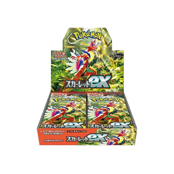 Pokemon TCG - Scarlet - Japanese - Booster Box - Shrinked