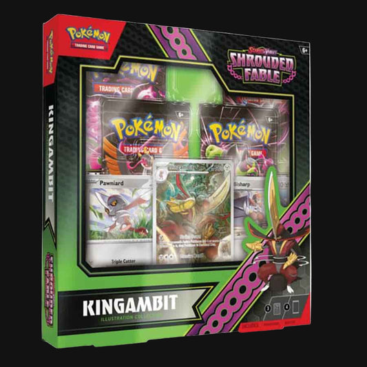 Pokemon TCG - Scarlet & Violet - Shrouded Fable Kingambit Illustration Collection Box