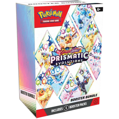 Pokemon TCG - Scarlet & Violet - Prismatic Evolutions - Booster Bundle