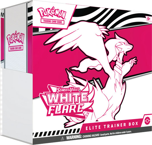 Pokemon TCG - Scarlet & Violet - White Flare - White Flare Elite Trainer Box
