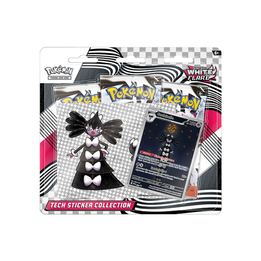 Pokemon TCG - Scarlet & Violet -  White Flare - Tech Sticker Collection - Gothitelle Blister Pack